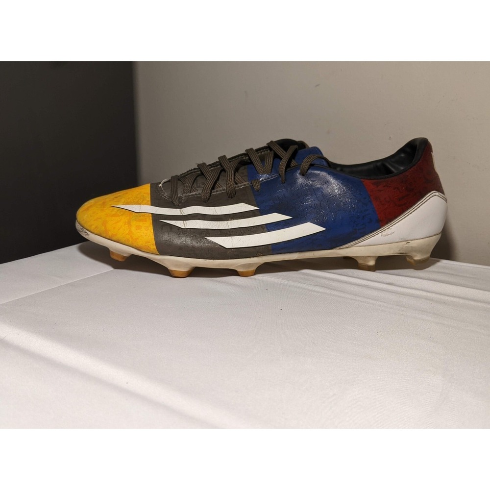 ADIDAS Adizero F10 FG MESSI Soccer Football Cleats Boots Multi Mens Size 11 - Picture 5 of 9